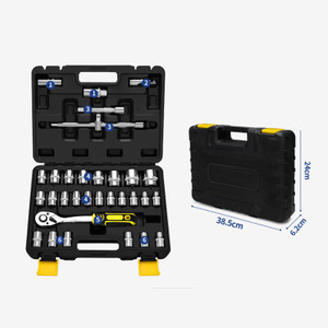 Color: 32 set 72 teeth - Large Set Of Special Tools For Car Maintenance Complete Toolbox Q119-CJJZGJGJ01089-32 set 72 teeth