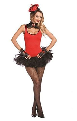 Halloween Wholesalers Sexy Queen Costume Black and Red N274-FC01100805