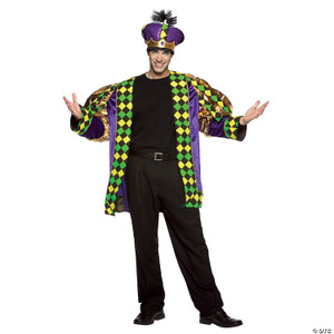 Men's mardi gras king costume M680-GC1946