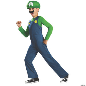 Boy s Classic Super Mario Bros. Luigi Costume Small 46 N274-MR01DG73692L