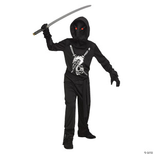 Boy s Fade In or Fade Out Ninja Costume N274-MR01FW133512SM