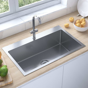 Handmade Kitchen Sink Stainless Steel A949-51514