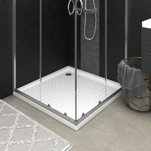 Shower Base Tray with Dots White 31.5"x31.5"x1.6" ABS A949-148900
