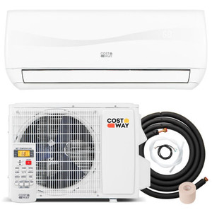Blast Series 9000 BTU 19 SEER2 115V Ductless Mini Split Air Conditioner and Heater - Color: White - D681-FP10874US-WH+
