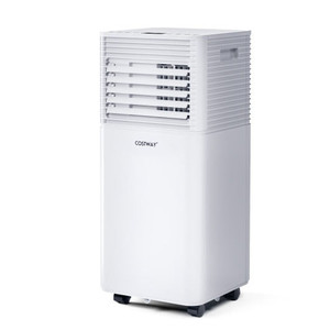 10000 BTU Air Cooler with Fan and Dehumidifier Mode-White - Color: White D681-FP10111US-WH