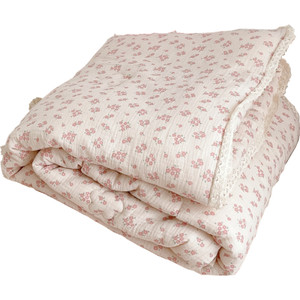 Color: Rouge Winter Quilt, Size Specification: 150x200CM - Pastoral Style Children Thickening Therm Q119-CJYD206797305EV