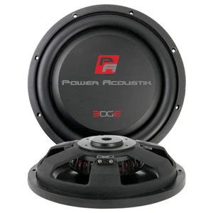 Power Acoustik 10" Shallow Mount Woofer 600W RMS/1200W Max Single 4 Ohm Voice Coil M119-EW104S