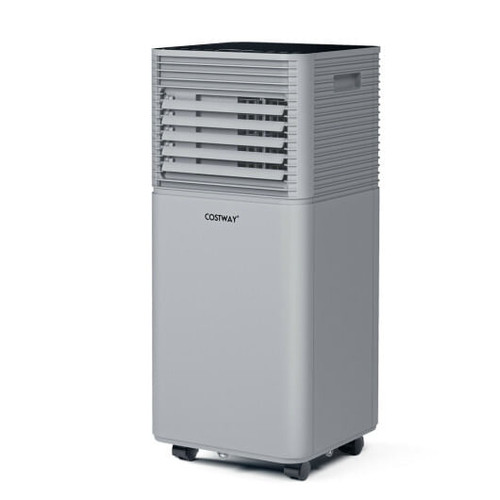 10000 BTU Air Cooler with Fan and Dehumidifier Mode-Gray - Color: Gray D681-FP10111US-GR