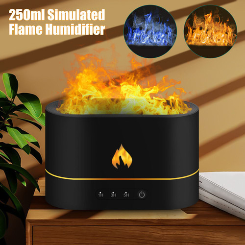 250ml Usb Air Humidifier Essential Oil Diffuser Black K484-PHO_0W5EAMYY