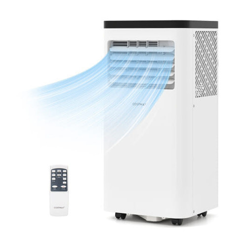 8000 BTU Portable Air Conditioner 3 in 1 Floor AC Unit - Color: White - Size: 8000 BTU D681-FP10947US-WH