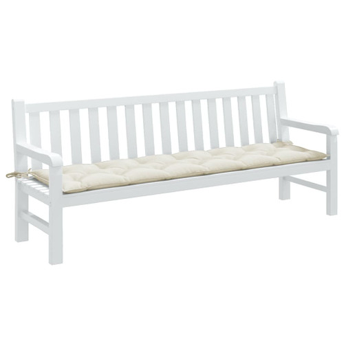 Garden Bench Cushion Melange Cream 100% polyester A949-4002577
