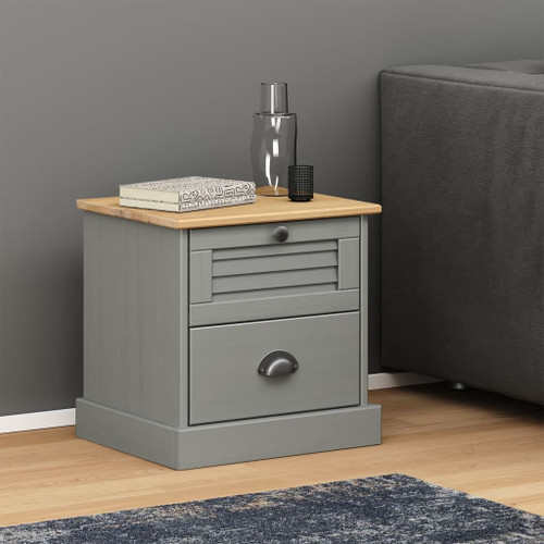 Bedside Cabinet Grey A949-353159