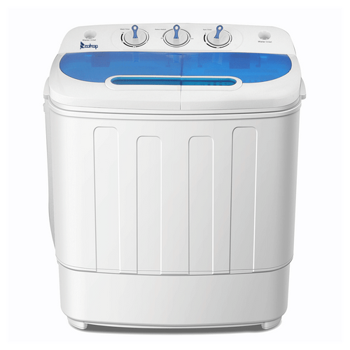Compact Twin Tub with Built-in Drain Pump XPB46-RS4 13Lbs Semi-automatic Twin Tube Washing Machine  T575-S0671290455