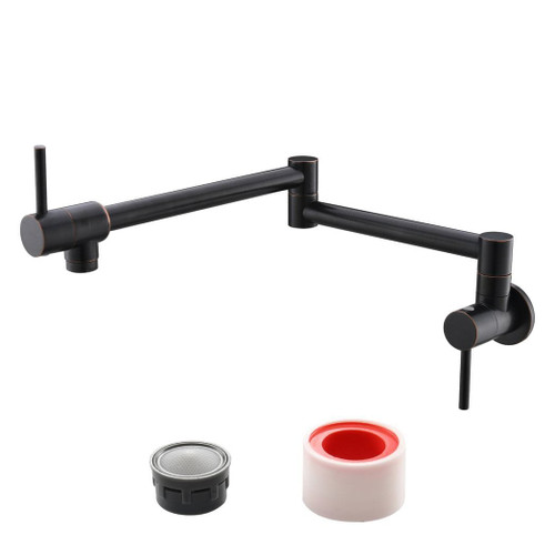 Brass Foldable Kitchen Faucet Rotatable Tap Only for Cold Water ORB T575-S0671290000