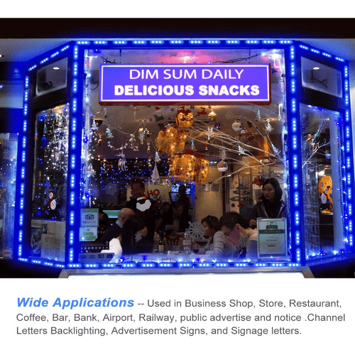 Super Bright IP65 Waterproof 5050 SMD Module Light Sign Strip Lamp DC 12V T575-S0671286821