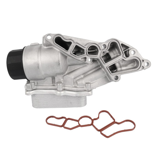 For Mercedes Benz W203 W204 W209 W216 W211 Engine Oil Filter Housing W/ Oil Cooler 2721800510 T575-S0671299478