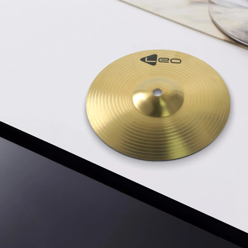 Color: GRAY, Ships From: CHINA - Hi-Hat Jazz Cymbal For Music Programs Metallic Luster Shiny 8 10 I F640-12000038773681684