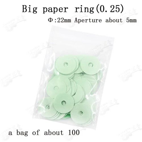 Color: green - Triomphe piano adjustment maintenance tools spare parts 021 022 size paper ring pape F640-12000016240244105