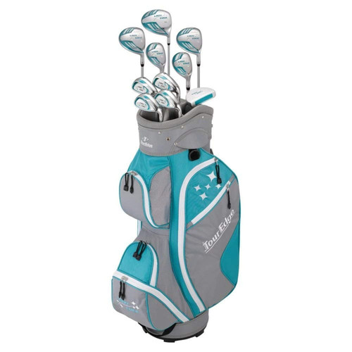 Tour Edge 2020 Lady Edge Full Set Turquoise Grey White H552-1125658