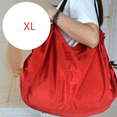 Color: Red, Size: XL - Lightweight Portable Shopping Bag Q119-CJBHNSNS11984-Red-XL