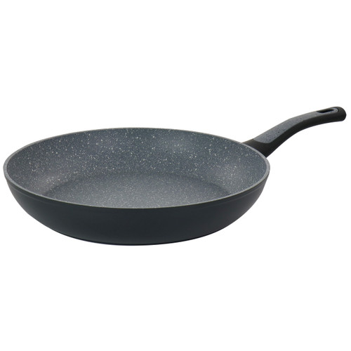 Oster Bastone 12 Inch Aluminum Nonstick Frying Pan in Speckled Gray D970-127591.01