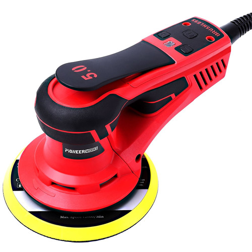 US PIONEERWORKS Electric Random Orbital Sander Brushless Motor Powerful 350W & Low Vibration for Wo K484-PHO_0VOJDC6Z_US