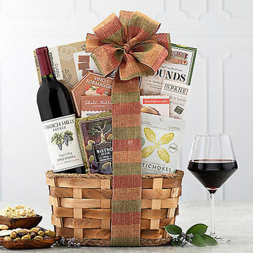 Grgich Hills Zinfandel: Wine Gift Basket Z954-WC-859