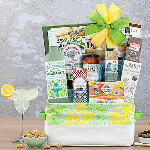 It's Margarita Time: Cocktail Gift Basket Z954-WC-688