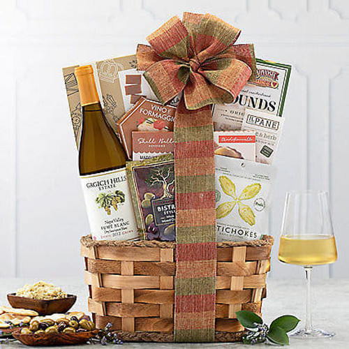 Grgich Hills Fume Blanc: Wine Gift Basket Z954-WC-823