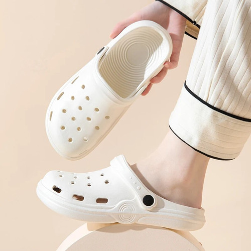 Shoe Size: 40, Color: WHITE - Dongdong Shoes Women's New Trendy Summer Thick Sole Increase Anti Sli F640-12000037377607043