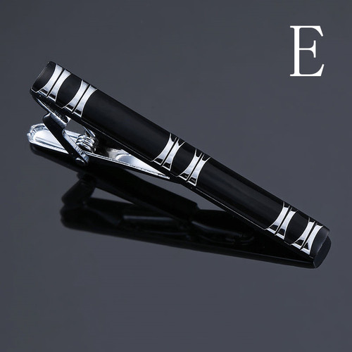 style: E style - Bronze Polished Rubber Pattern Floral Tie Clip Fashion Business Men's Tie Clip Q119-CJXZ117199605EV