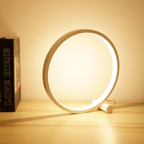Size: Small, style: White threecolor light ordin-USB, Electrical outlet:  - Desk Lamp, Bedside Lamp Q119-CJHD117196608HS