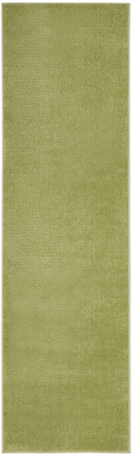 2' X 8' Green Non Skid Indoor Outdoor Runner Rug N270-479490