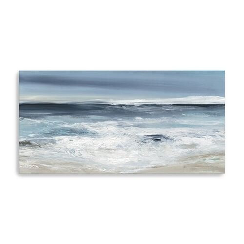 Long Beach Shore Unframed Print Wall Art N270-398904