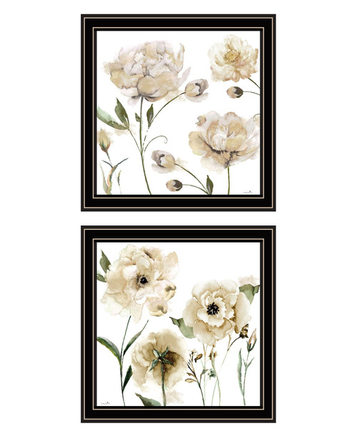 Set Of Two Brittany I and Sea II 2 Black Framed Print Wall Art N270-408068