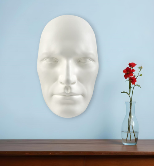 28" X 17" White People Handmade Resin Wall Decor N270-558371