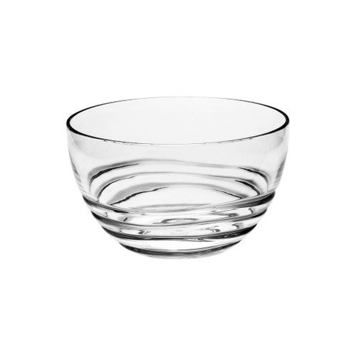 Clear Four Piece Round Swirl Acrylic Service For Four Bowl Set N270-520891