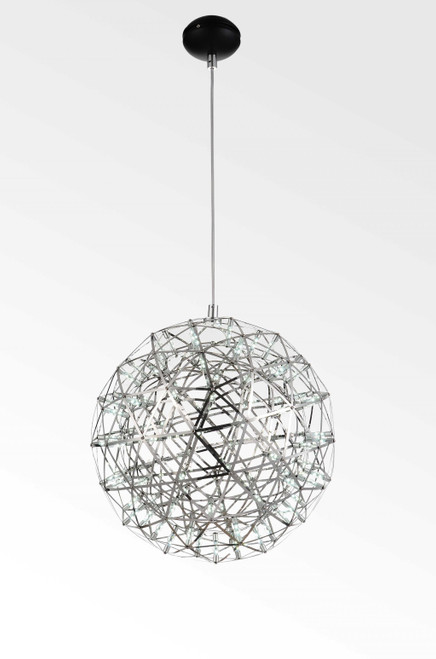 17 X" 17" Stainless Steel Pendant Lamp N270-372245