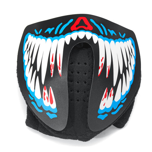 LED Rave Party Face Mask Equalizer Flashing by Music Luminous Cosplay Dance C122-1332768