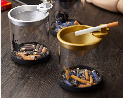 Color: 6style - Funnel Ashtray Creative Household Trend Ashtray Q119-CJHD112291206FU