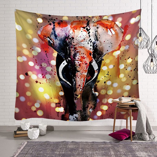 Color: 10style, Size: 200X150cm - Amazon Express Tapestry Home Decoration Wall Cloth Indian Elephan Q119-CJZS114711330DW