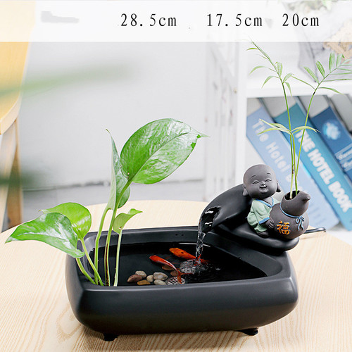 Color: D - Ceramic Flow Device Home Decoration Ornaments Q119-CJZS119644704DW