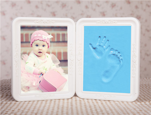 Color: I - Baby Hand And Foot   Mud Lanugo Lanugo Breast Milk Souvenir Footprints Q119-CJZS122653709IR