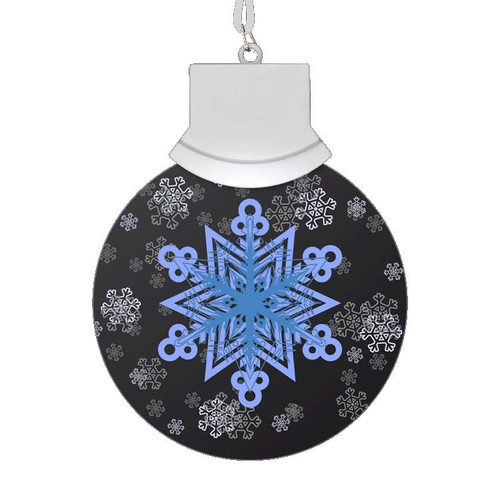 LED Let It Snow Animated Snowflake Necklace A706-A270