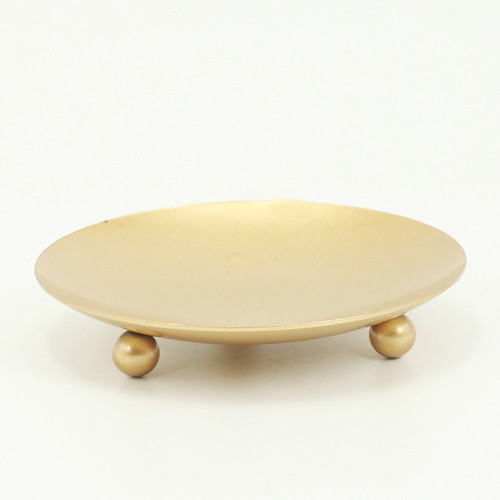 Color: Gold - Iron Plate Candle Holder Decoration Q119-CJHD123149001AZ