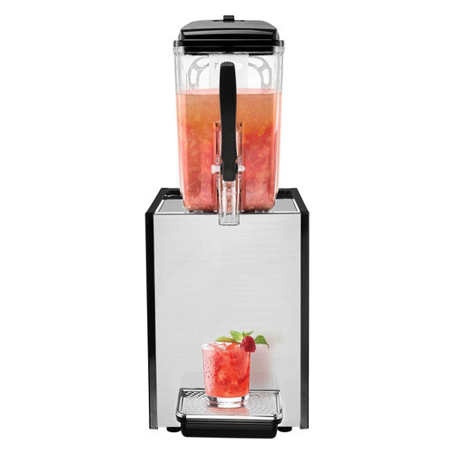 Commercial Beverage Dispenser, 12 L / 12.7 QT Juice Dispenser, 170W 304 Stainless Steel Food Grade  E415-GZJGJ10L1200WM92CV1