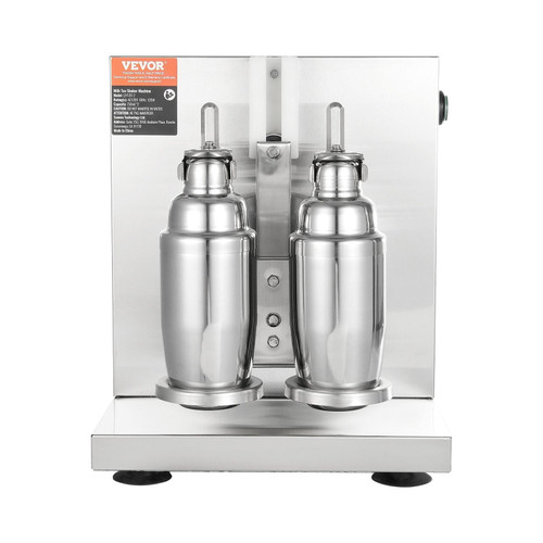 Milkshake Maker Machine, 120W Commercial Milk Tea Shaker Machine, Double Head Milk Shake Mixer Mach E415-SBNCYYJ35075BWBQ4V1