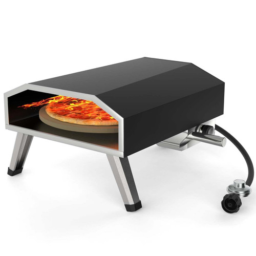 US GARVEE 16inch Gas Outdoor Pizza Oven 8000W  1000°F Automatic Rotating Portable Pizza Maker Pizza K484-PHO_0X9TG7EH_US