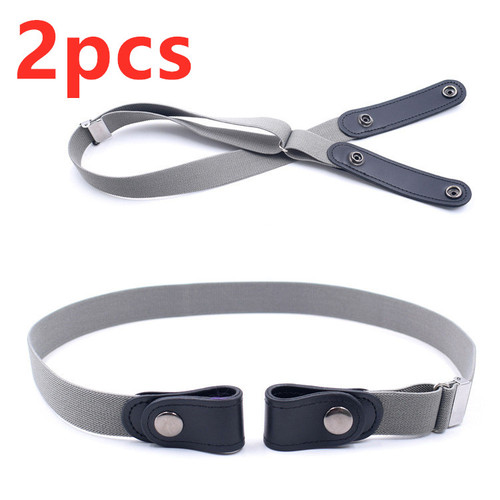 Color: Grey 2pcs - Adjust the loose belt Q119-CJNSFSYD00460-Grey 2pcs