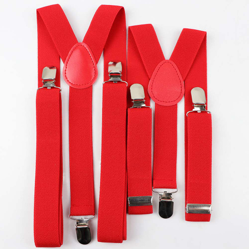 Color: Red, Size: Child+adult - Parent-child strapless suit Q119-CJNSFSYD00190-Red-Child+adult